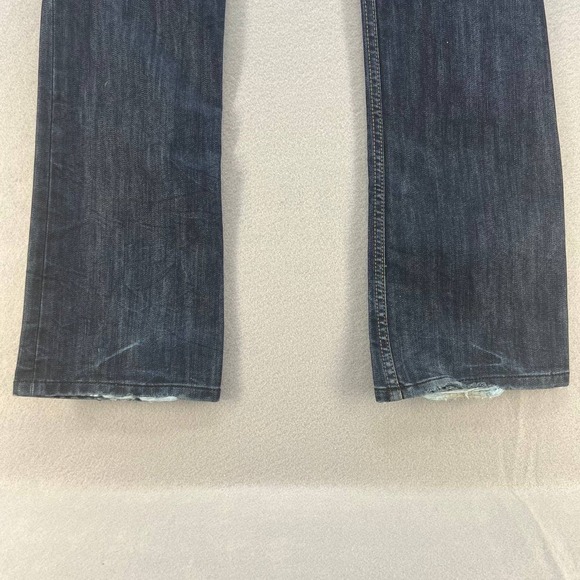 Guess Premium Women's Bootcut Embellished Denim Jeans Size 27 Low Rise - Picture 8 of 16
